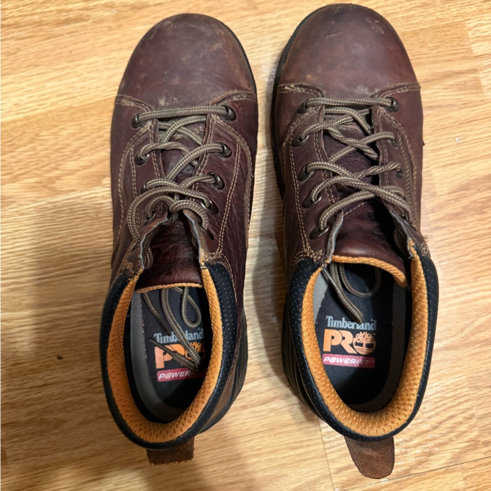 Timberland PRO Women’s Dark Brown Leather Boots Sz 9